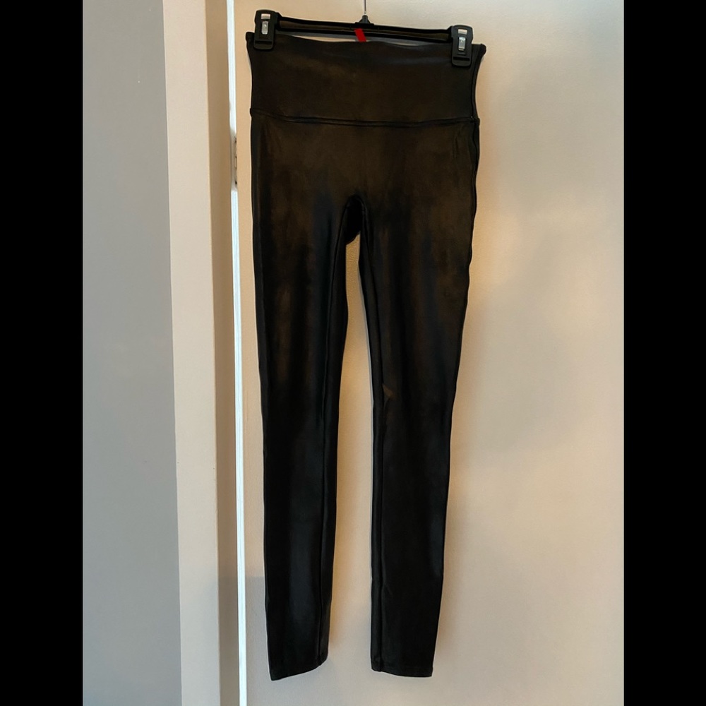 SPANX Faux leggings, Black, SZ M, NWOT